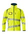 Hi-vis geel/donkerpetrol