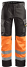 High vis oranje/muted black
