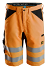 zwart/high visibility oranje