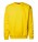 ID klassiek sweatshirt met ronde hals geel
