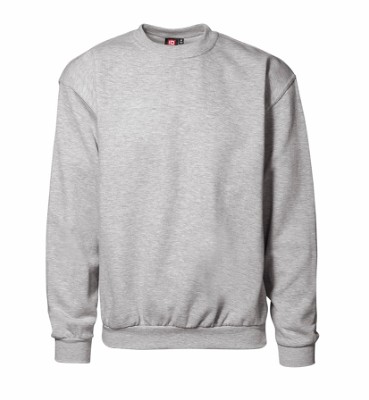 ID klassiek sweatshirt met ronde hals grijs-melange