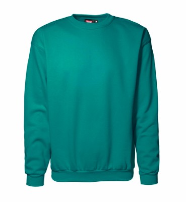 ID klassiek sweatshirt met ronde hals groen