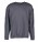 ID klassiek sweatshirt met ronde hals houtskool;