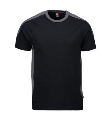 ID PRO Wear tweekleurig T-shirt zwart