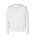 ID organic sweatshirt met ronde hals wit