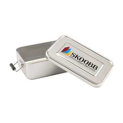 HappyDays lunchbox zilver