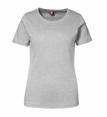 ID Interlock dames T-shirt grijs-melange