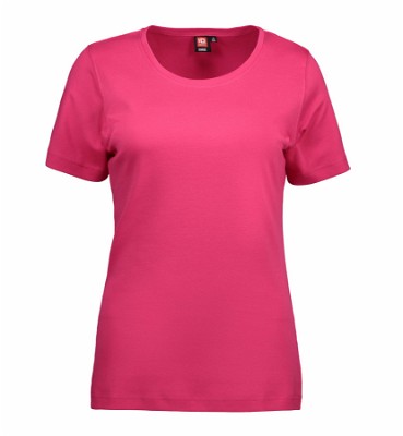 ID Interlock dames T-shirt roze