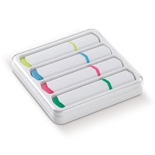 Tekstmarkers set van 4