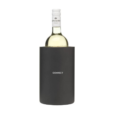 Coolsteel Black wijnkoeler | Dubbelwandig RVS | Ø 11,8 cm