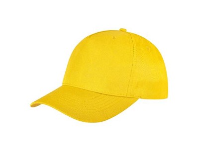 Ademende polyester twill cap goud