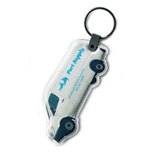 Sleutelhanger van PVC met LED-lampje