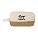 Eco Cosmetic bag toilettas | Kurk | Waterdicht PEVA | 24 x 14 x 8 cm