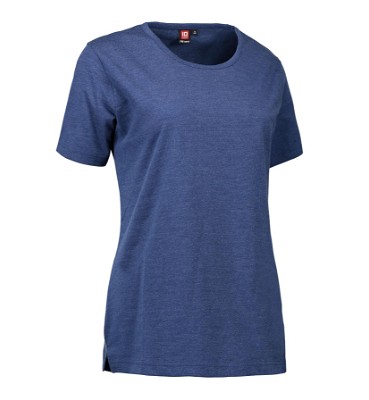 ID PRO Wear dames T-shirt blauw-melange