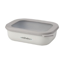 Mepal Cirqula multikom rechthoekig 1 liter lunchbox