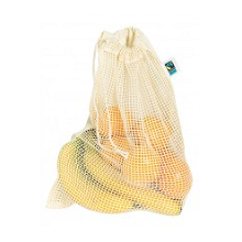 Groente en fruit net Fairtrade + GOTS | 115 grams | 39 x 28 cm