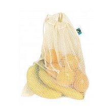 Groente en fruit net Fairtrade + GOTS | 115 grams | 39 x 28 cm 