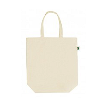 Canvas tas fair trade + GOTS Ecru | 300 grams | 42 x 40 + 12 cm