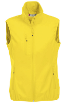 Basic Softshell dames bodywarmer | 96% polyester/4% spandex | 280 g/m2