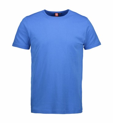 ID Interlock T-shirt azuurblauw