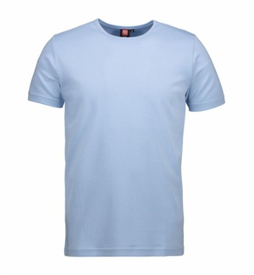 ID Interlock T-shirt lichtblauw