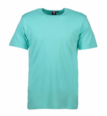 ID Interlock T-shirt mint groen