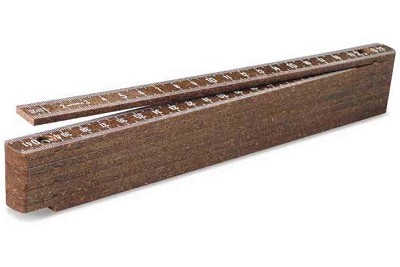 Houten vouwmeter | 50% samen gesteld hout | 90 graden klik | 2 meter