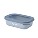 Mepal Cirqula rechthoekig 500 ml lunchbox lichtblauw