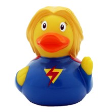 Superwoman badeend