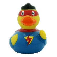 Superman badeend