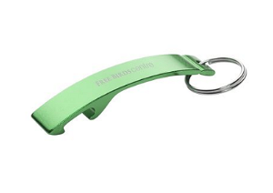 Sleutelhanger met aluminium opener