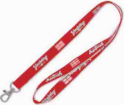 Polyester lanyard