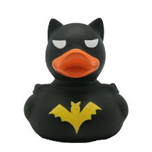 Batman badeend zwart