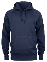 Premium hoodie met capuchon en raglan mouwen