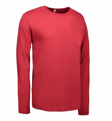 ID interlock T-shirt met lange mouwen 