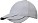 Heavy brushed cap met gelamineerde klep wit/navy