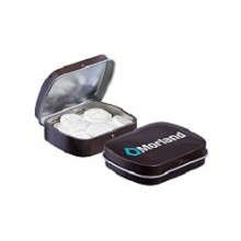 Scharnierblikje met 23 gram eigen logo pepermunt
