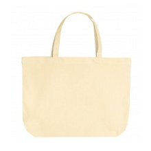 Katoenen shopper breed Ecru | 160 grams | 48 x 36 x 10 cm