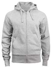 Premium hoodie met rits en raglan mouwen 