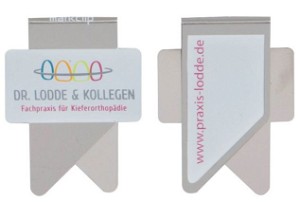 Wingclip shape double sided full color
