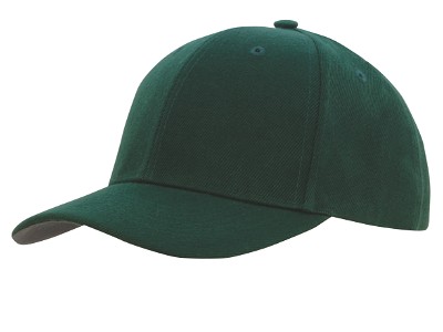 Premium American twill baseball cap flessengroen/houtskool