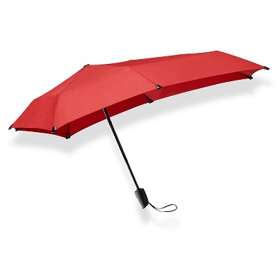Senz° mini automatisch opvouwbare stormparaplu passie rood