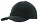 Ottoman twill baseball cap zwart