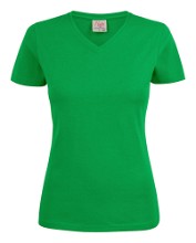 Printer Heavy Dames V-Neck T-shirt 2264025