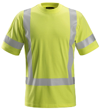 Snickers ProtecWork T-shirt met korte mouwen high-vis klasse 3 2562