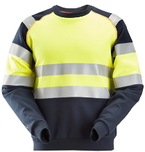 Snickers ProtecWork sweatshirt high-vis klasse 1 2869