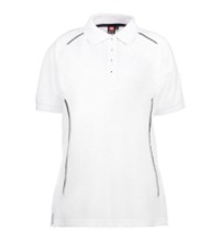 ID PRO Wear dames poloshirt met contrasterende details 0329