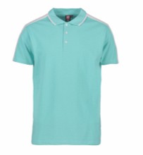 ID poloshirt met contrasterende band 0530