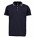 ID poloshirt met contrasterende band navy
