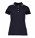 ID dames poloshirt met contrasterende band navy